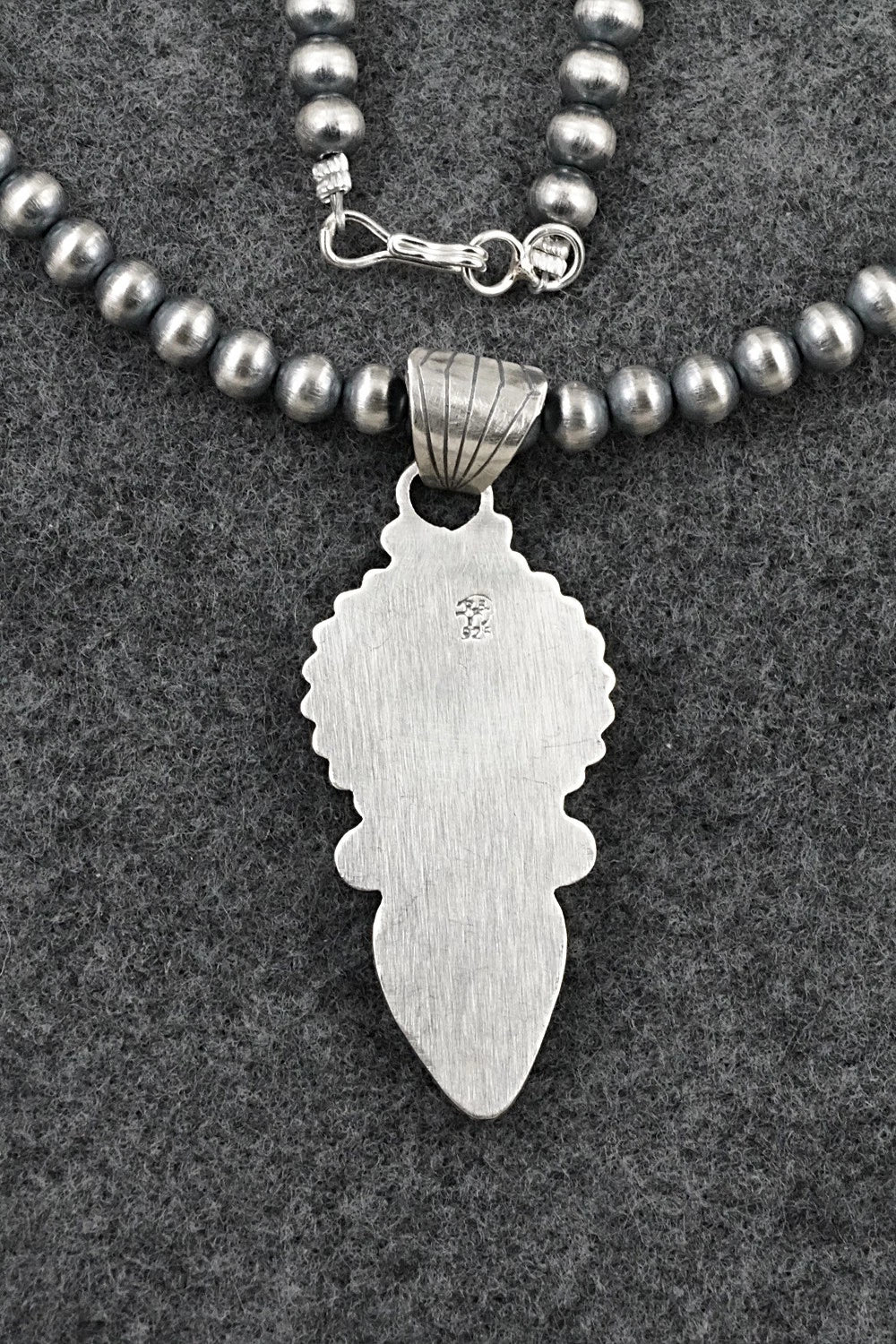 Turquoise & Sterling Silver Necklace - Sharon McCarthy