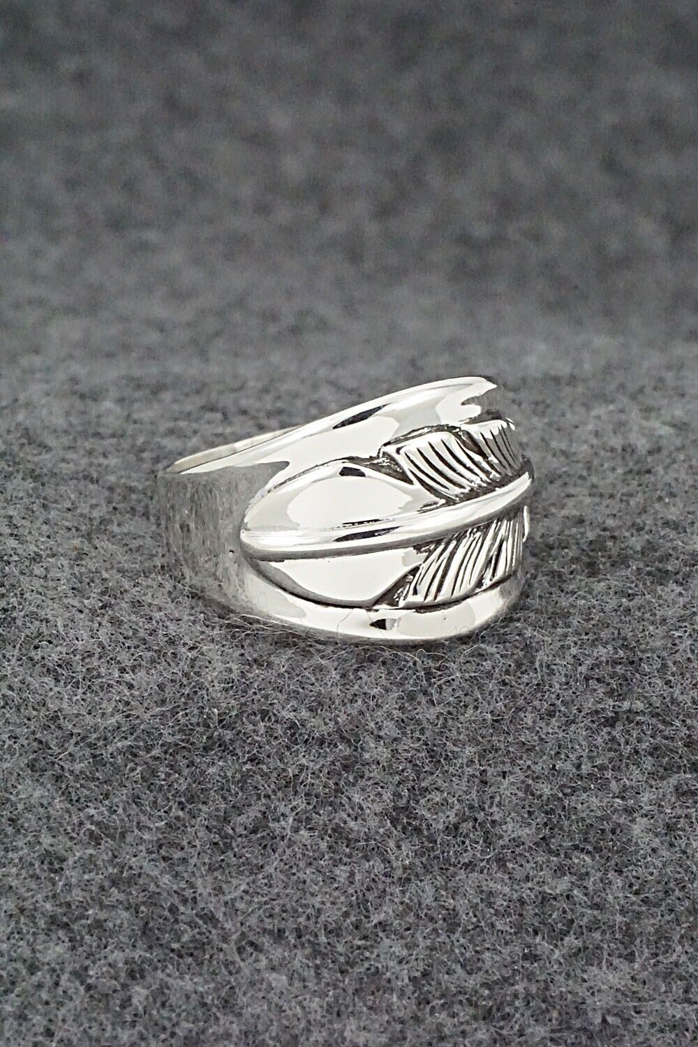 Sterling Silver Ring - Raymond Coriz - Size 9.5