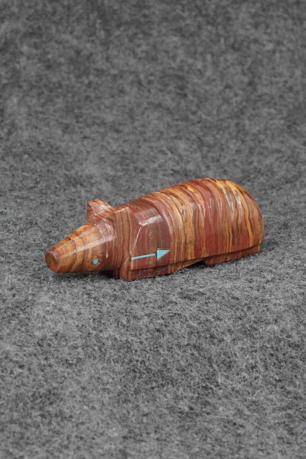 Armadillo Zuni Fetish Carving - Clayton Panteah