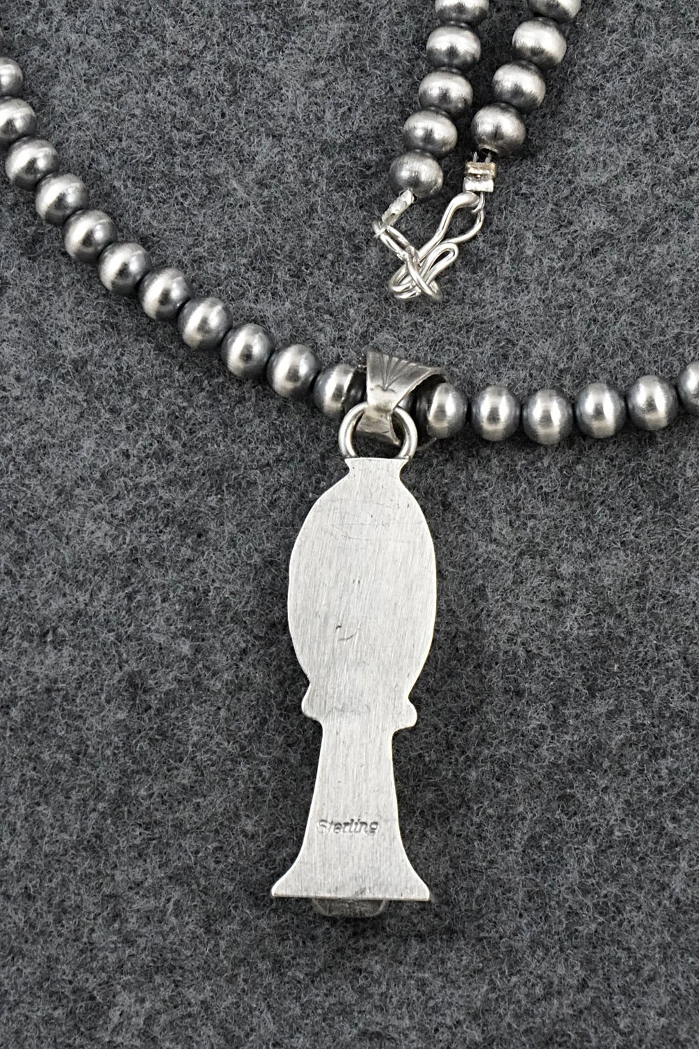 Turquoise & Sterling Silver Necklace - Sharon McCarthy