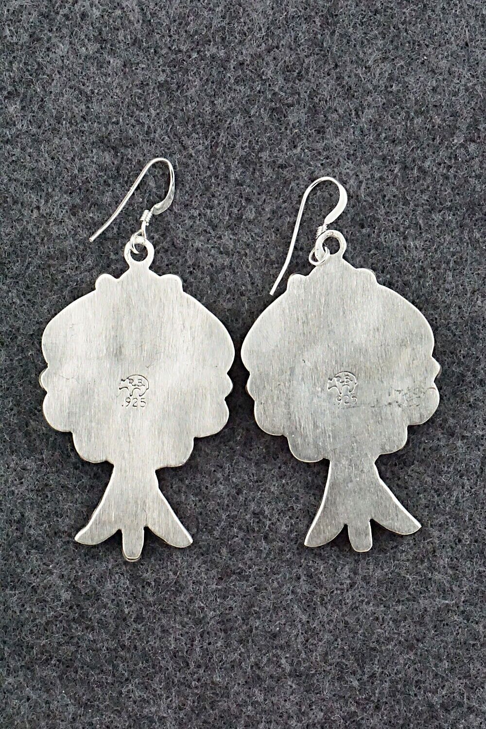 Turquoise & Sterling Silver Earrings - Bobby Platero
