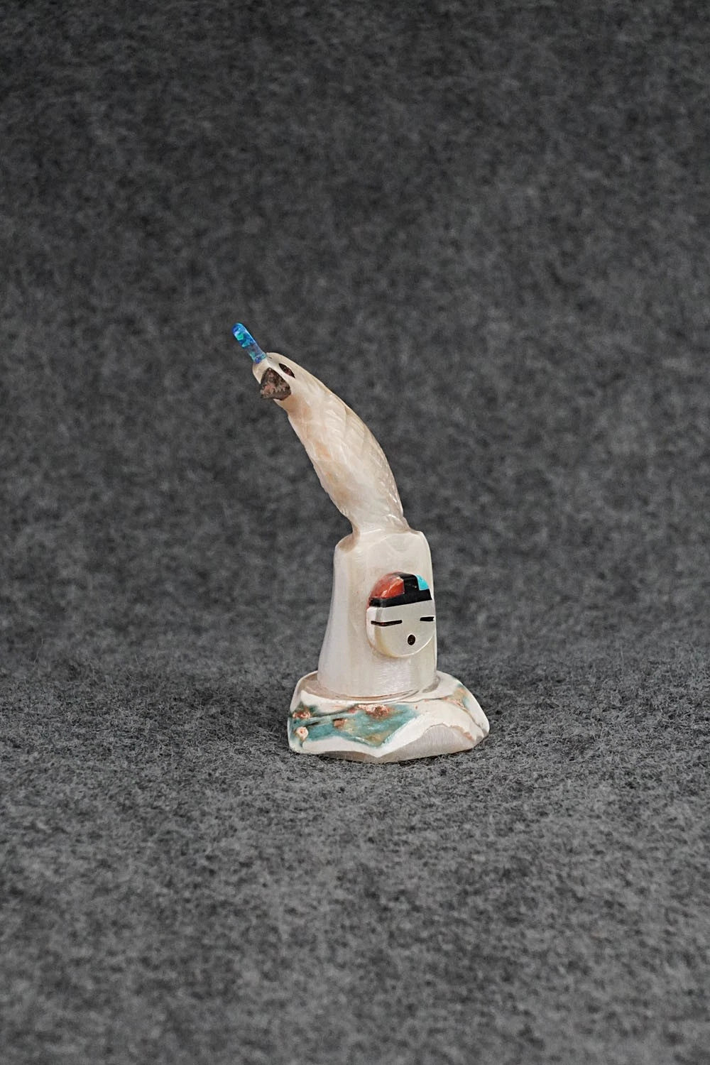 Quail Zuni Fetish Carving - Darrin Boone