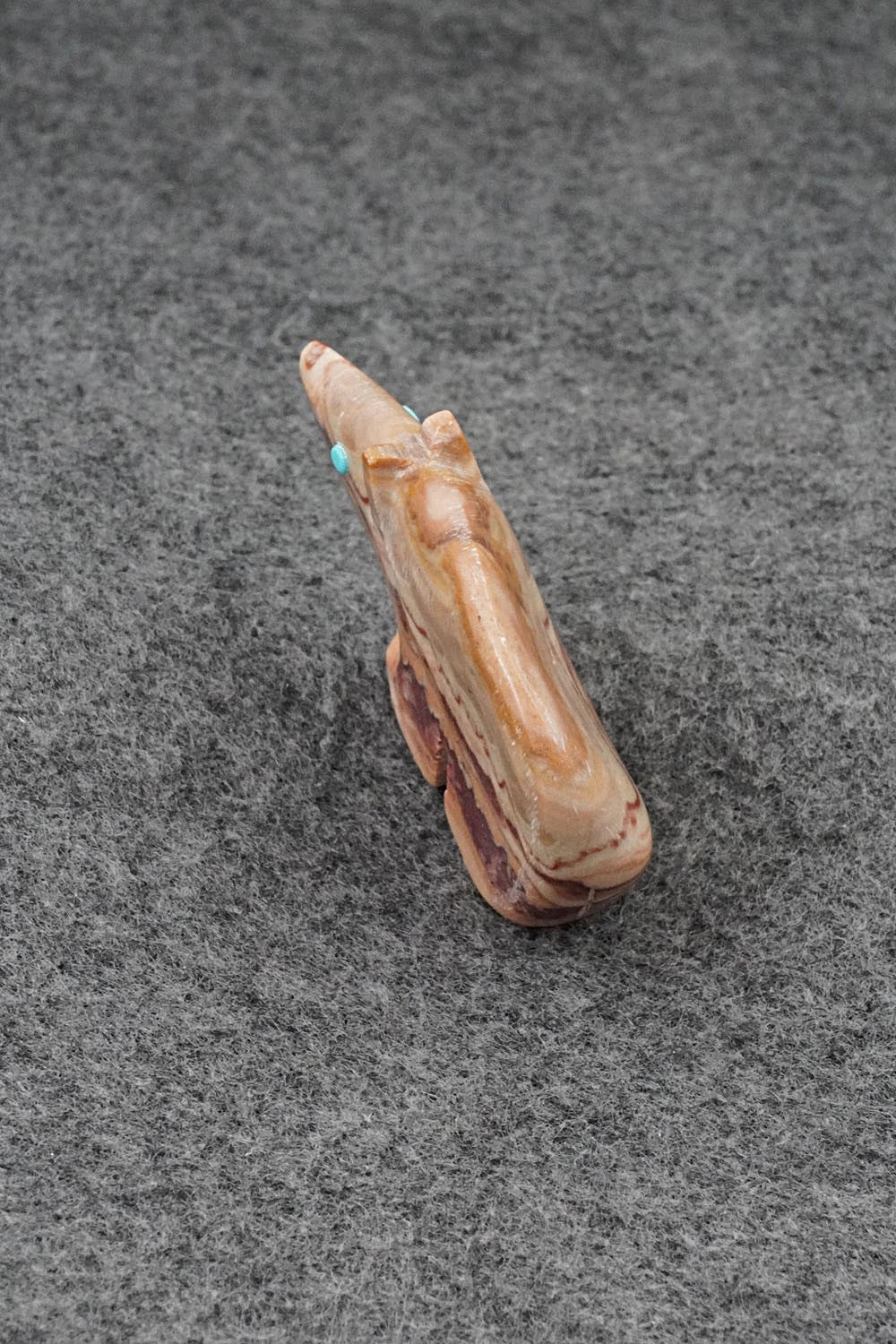 Bear Zuni Fetish Carving - Ronnie Lunasee