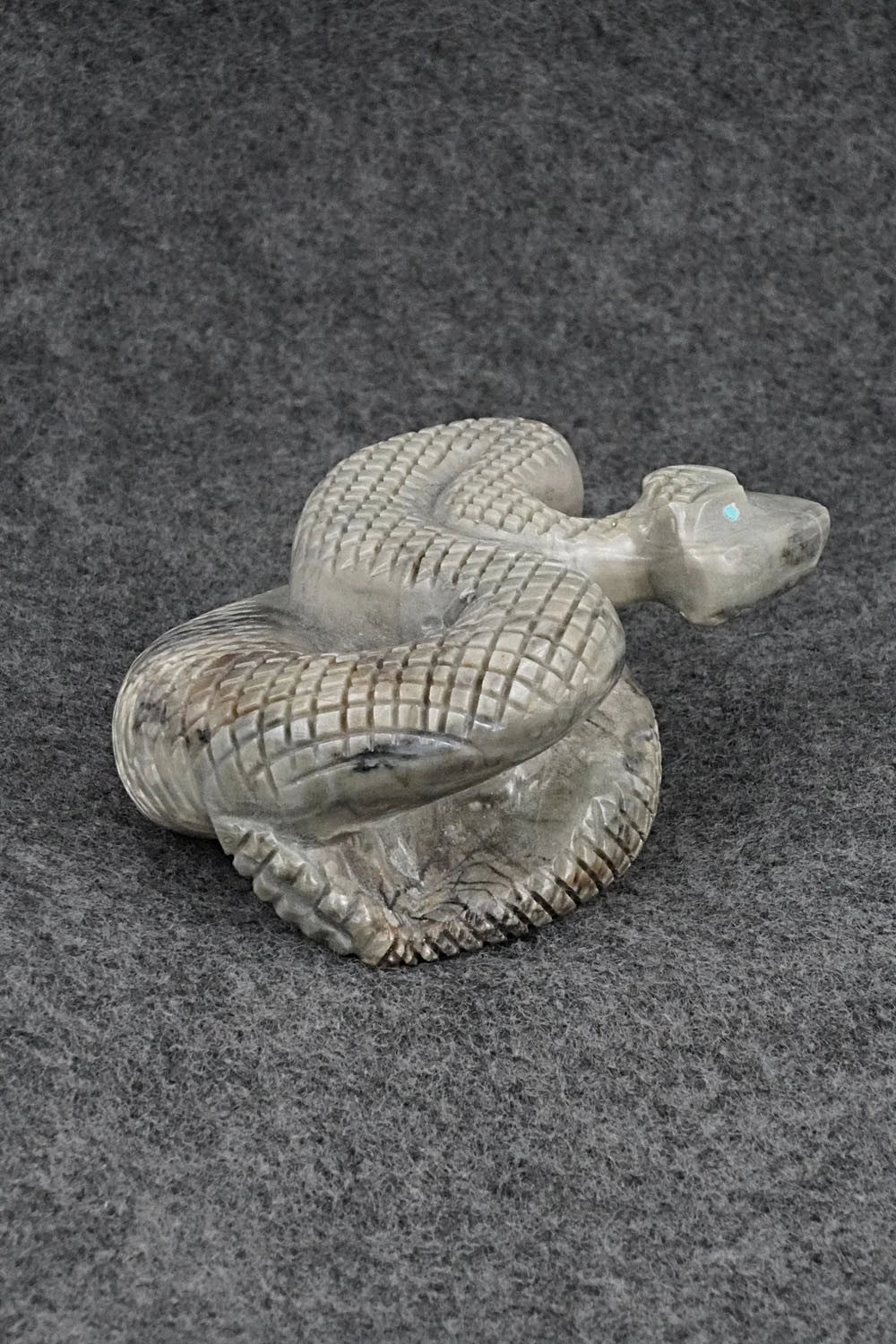 Rattlesnake Zuni Fetish Carving - Paulette & Farlan Quam