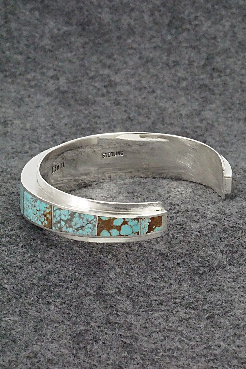 Turquoise & Sterling Silver Bracelet - Harold Smith