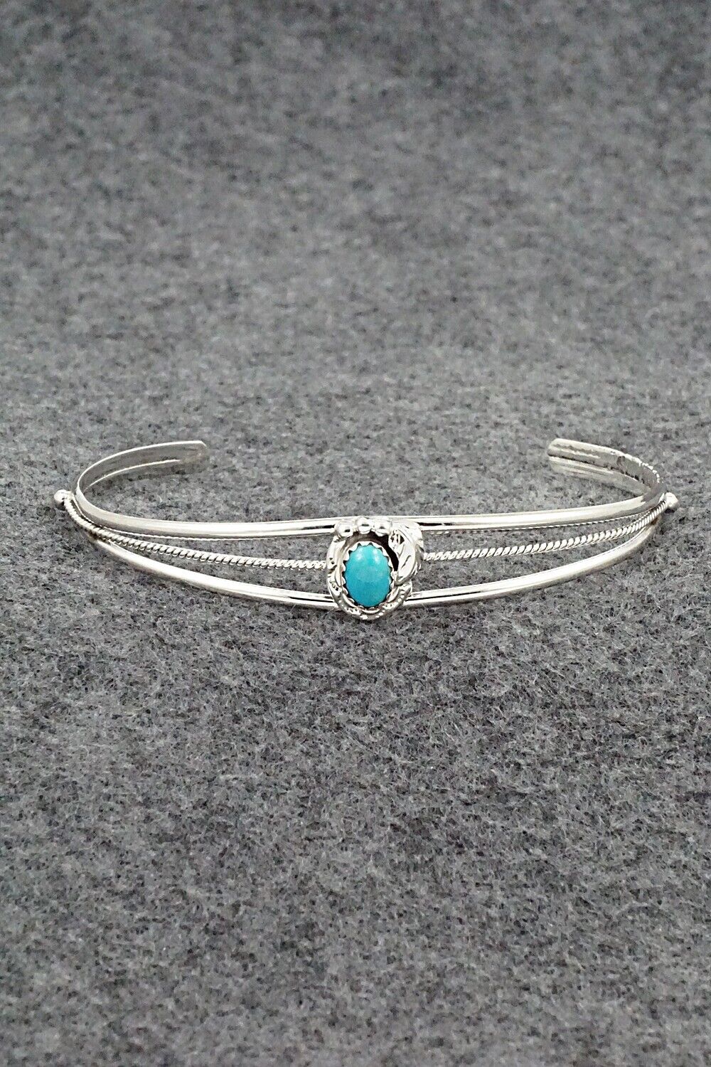 Turquoise & Sterling Silver Bracelet - Harris Largo