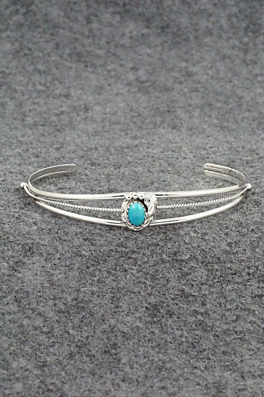 Turquoise & Sterling Silver Bracelet - Harris Largo