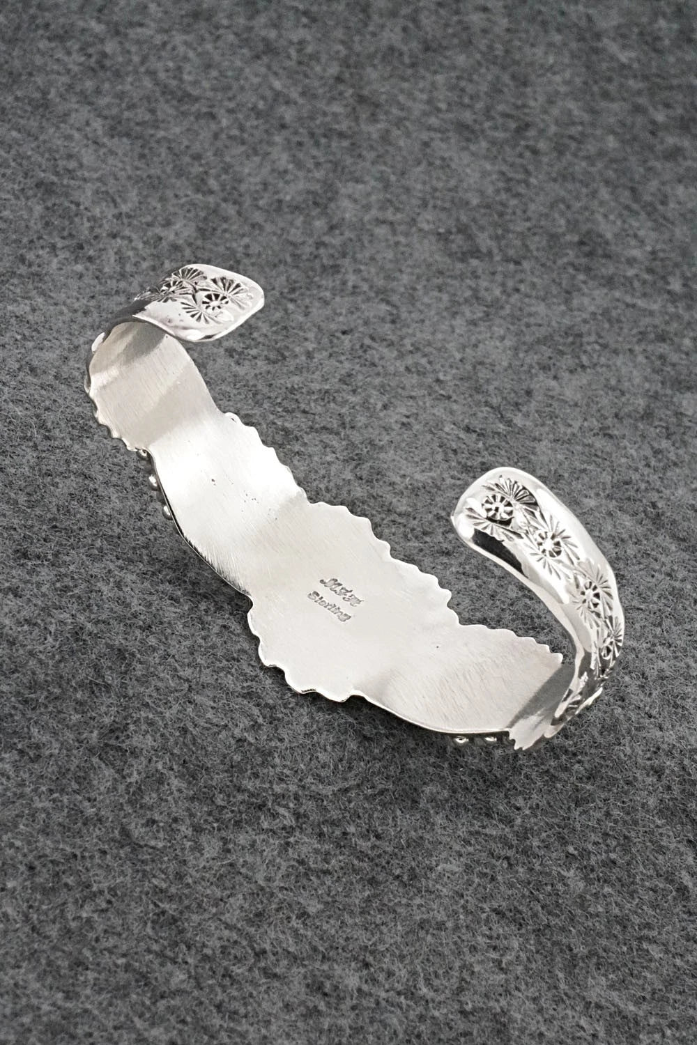 Turquoise & Sterling Silver Bracelet - Murray Hannaweeka
