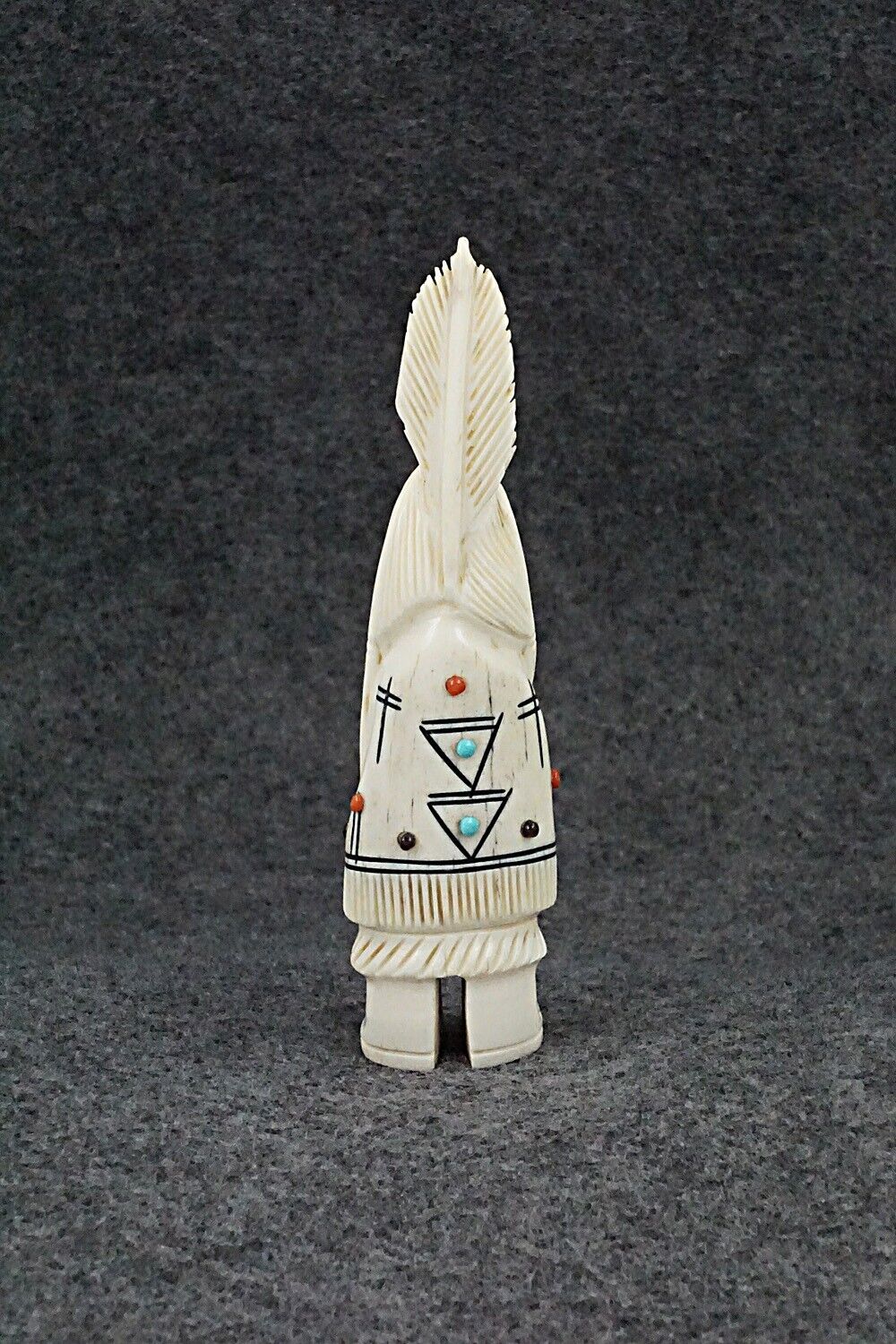 Corn Maiden Zuni Fetish Carving - Claudia Peina