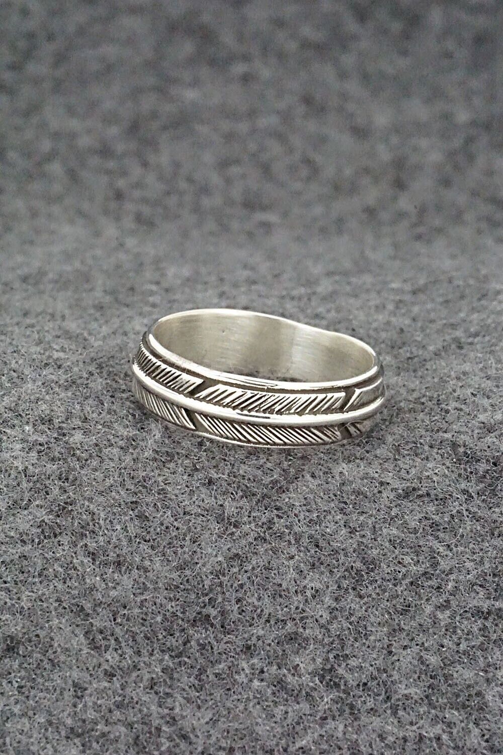 Sterling Silver Ring - Raymond Coriz - Size 9.5
