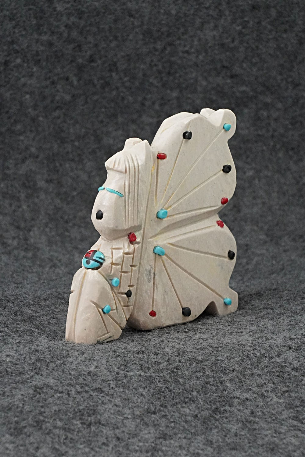 Butterfly Zuni Fetish Carving - Dannette Laate