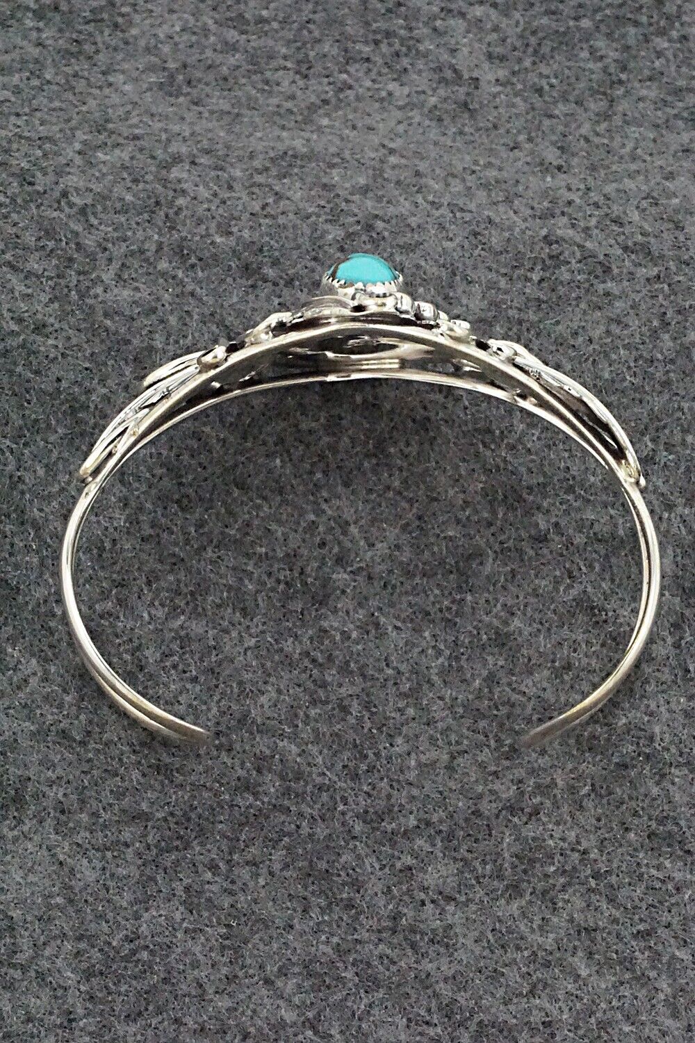 Turquoise & Sterling Silver Bracelet - Harry Yazzie