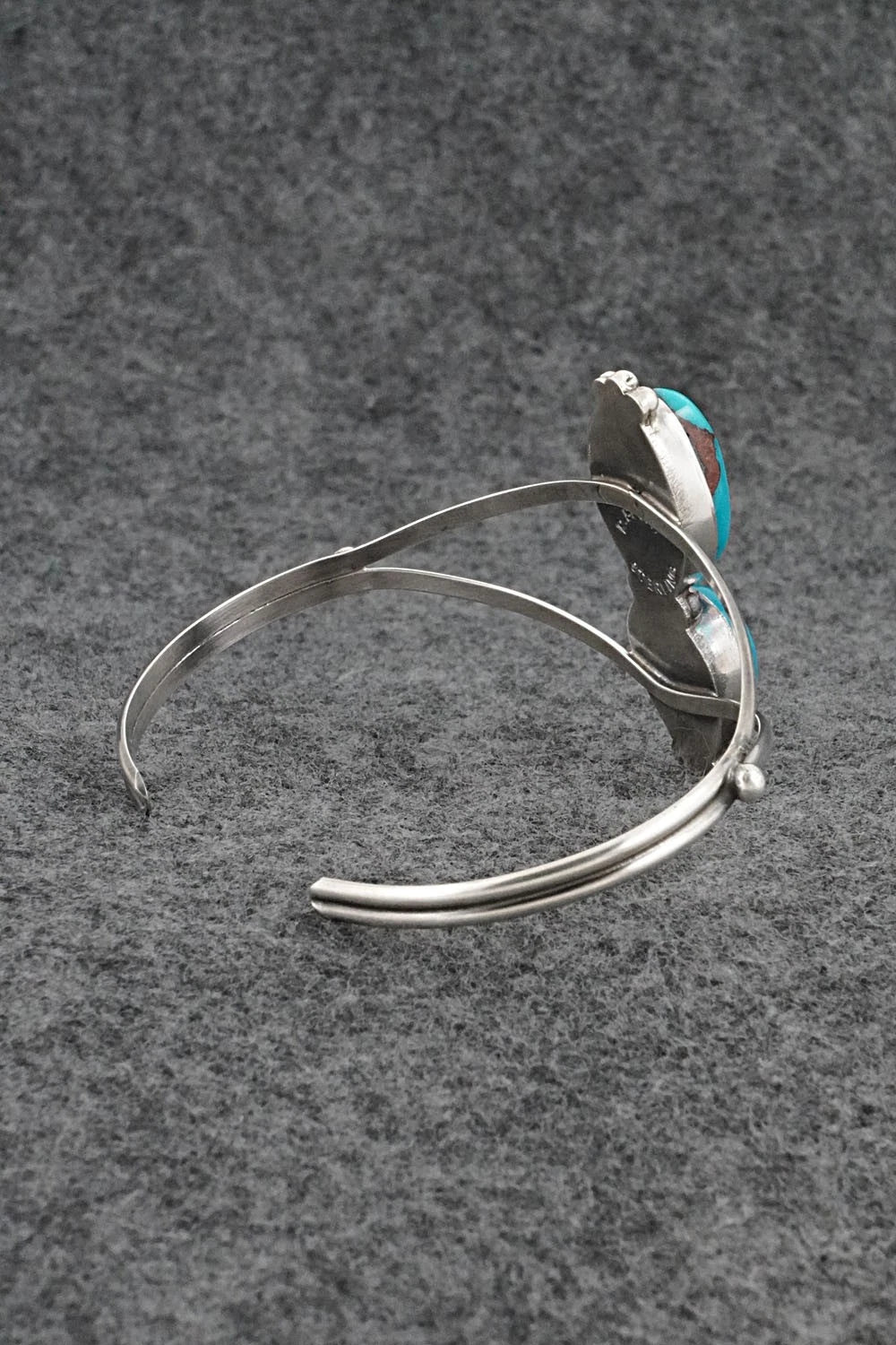 Turquoise & Sterling Silver Bracelet - Rena Begay