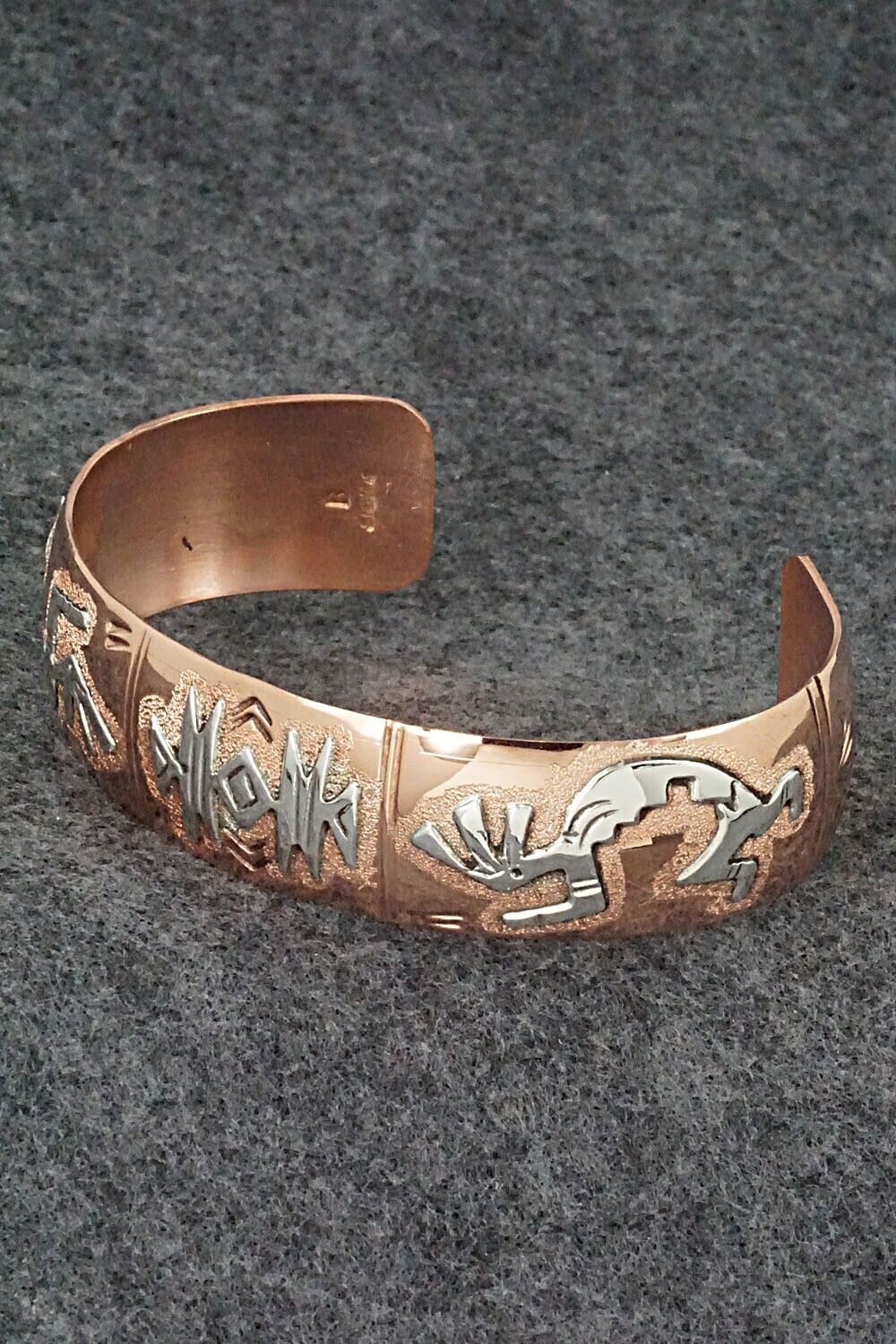 Copper & Sterling Silver Bracelet - Charlene Begay