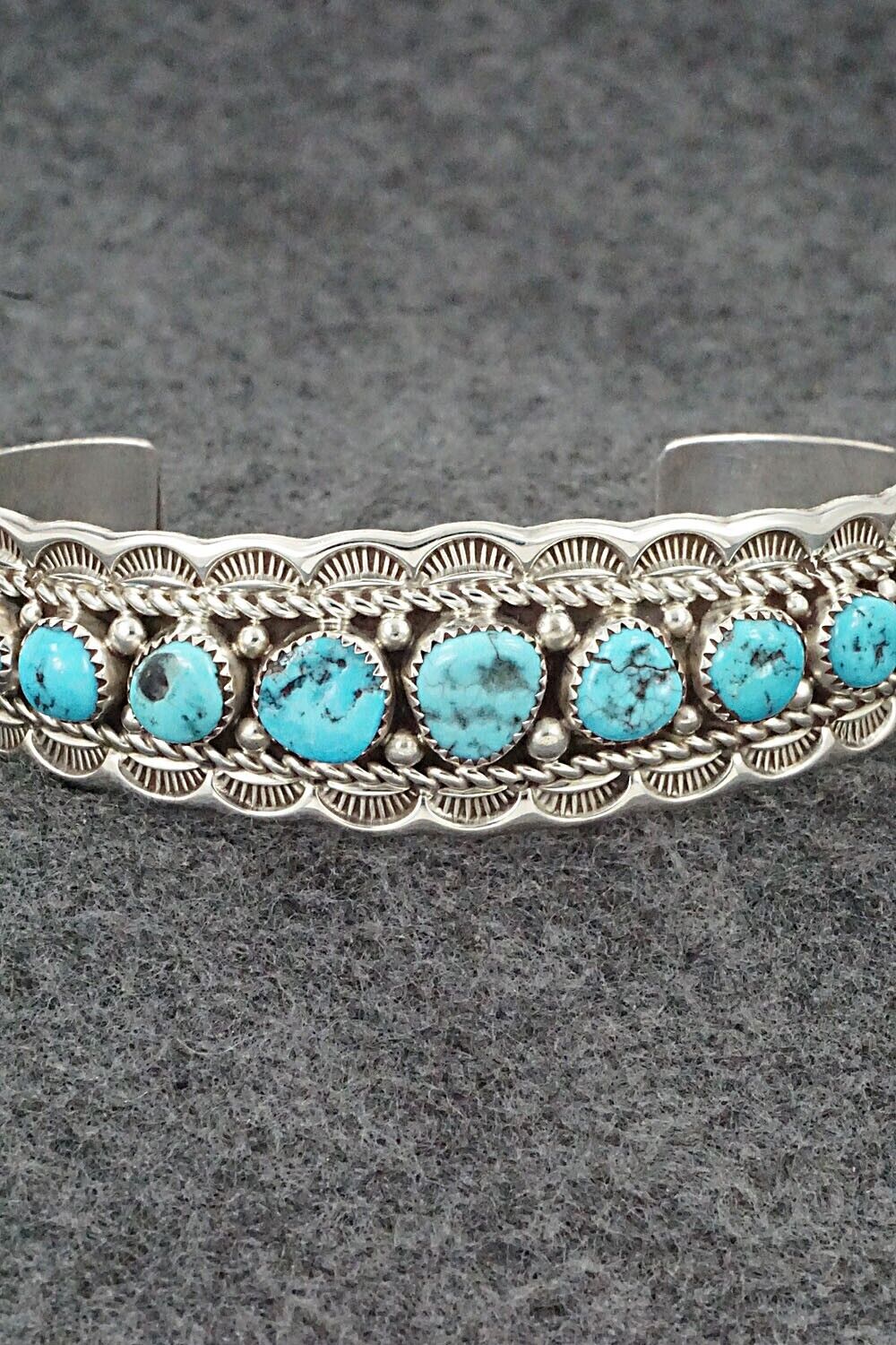 Turquoise & Sterling Silver Bracelet - Anthony Brown