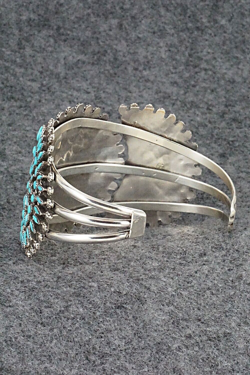 Turquoise & Sterling Silver Bracelet - Merlinda Chavez