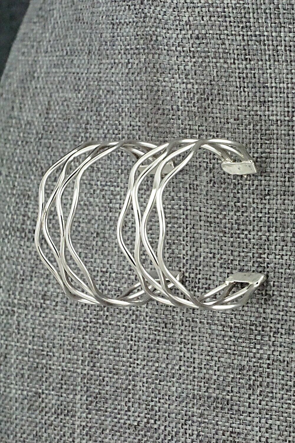 Sterling Silver Hoop Earrings - Elaine Tahe