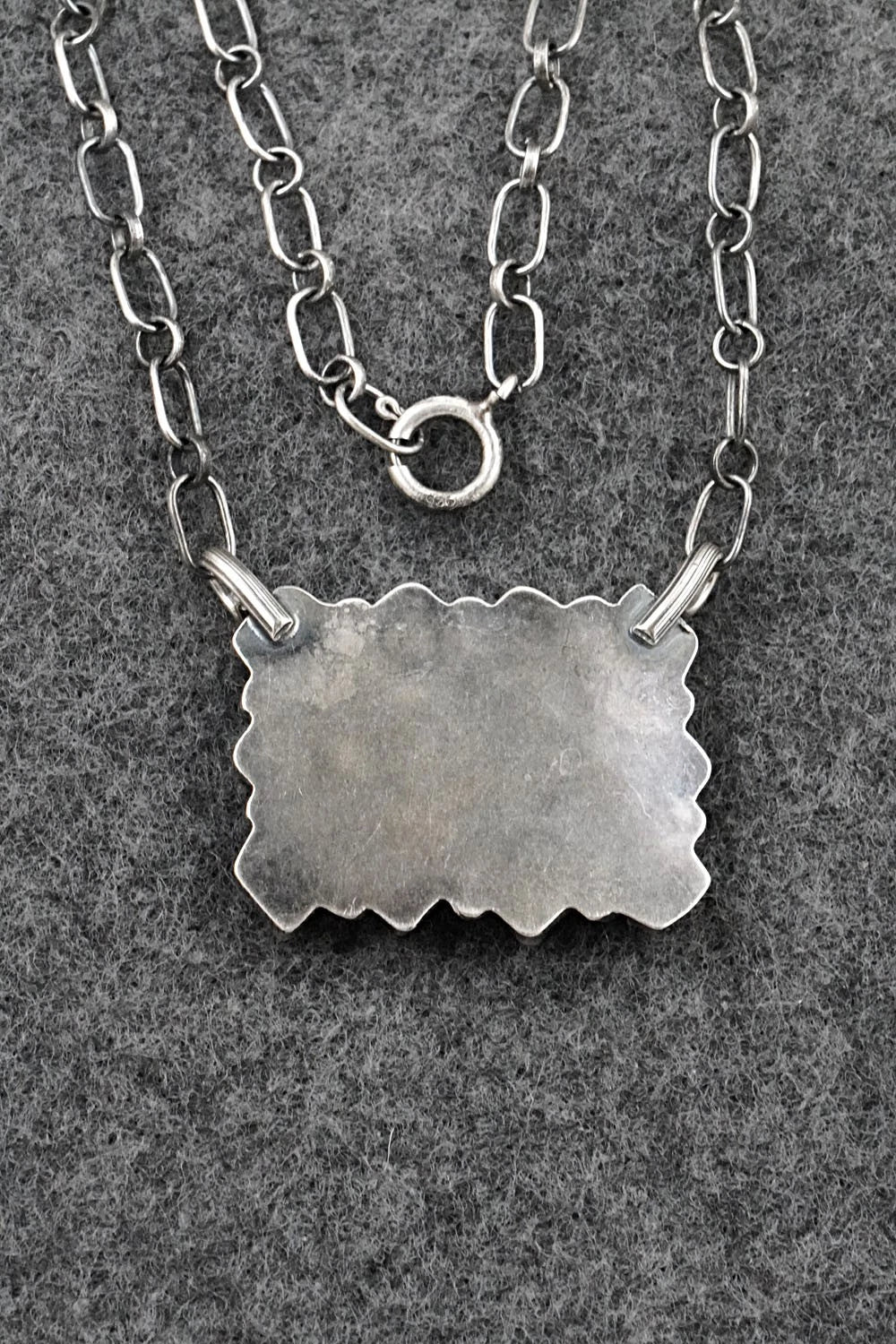 Turquoise & Sterling Silver Necklace - Melissa Anderson