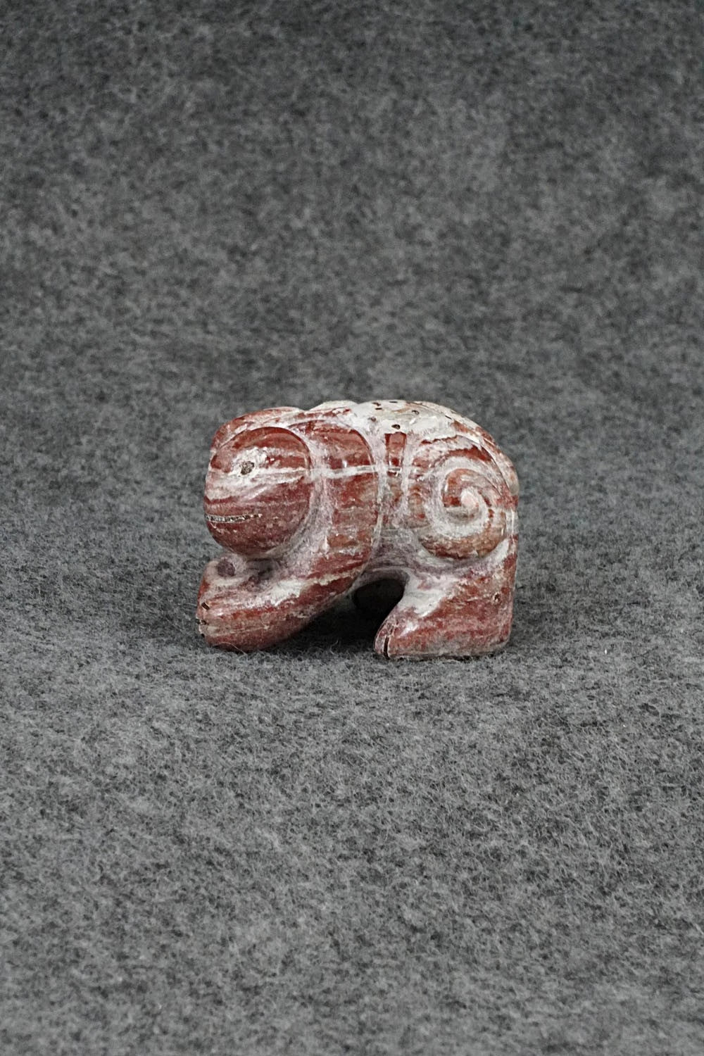 Frog Zuni Fetish Carving - Rick Kallestewa