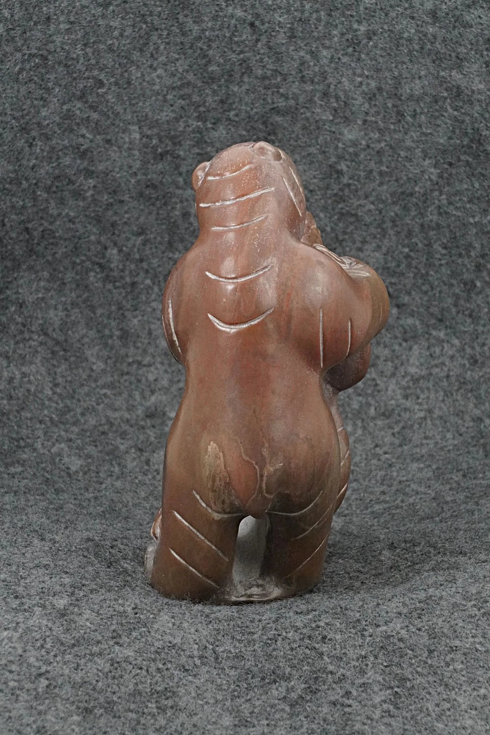 Bear & Badger Zuni Fetish Carving - Terrance Panteah