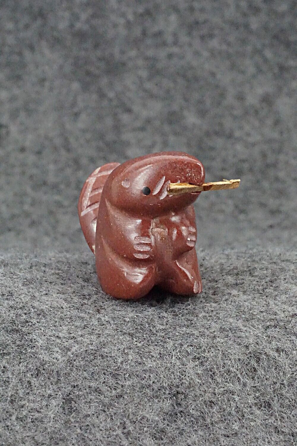 Beaver Zuni Fetish Carving - Justin Red Elk