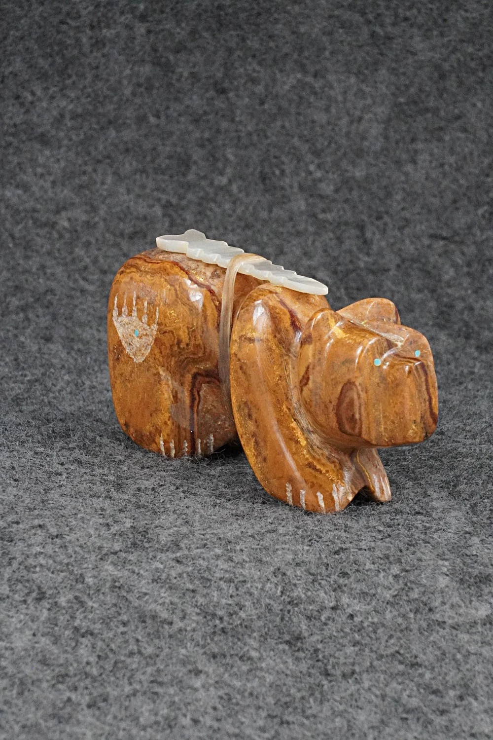 Bear Zuni Fetish Carving - Allison Wallace