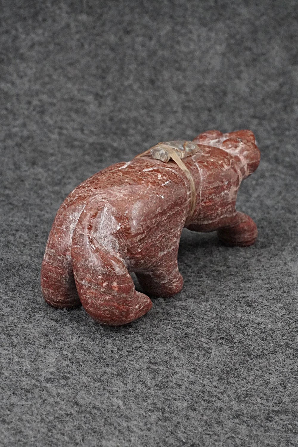 Mountain Lion Zuni Fetish Carving - Rick Kallestewa
