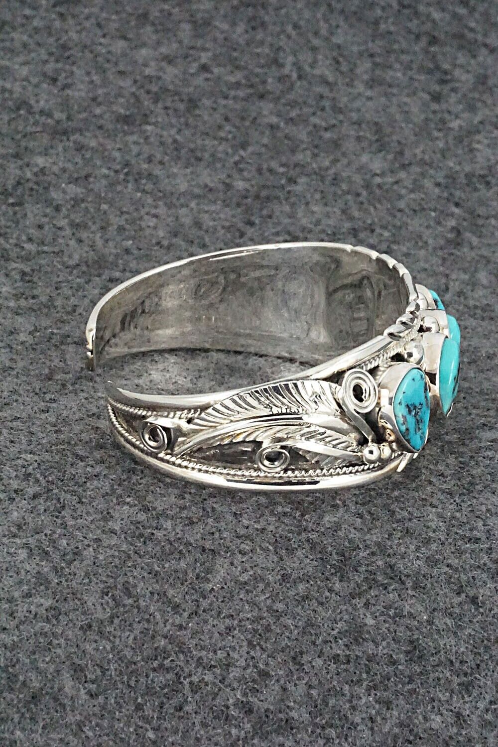 Turquoise & Sterling Silver Bracelet - Davey Morgan