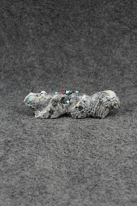 Squirrel Zuni Fetish Carving - Dannette Laate