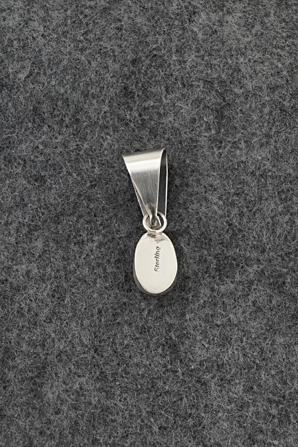 Turquoise & Sterling Silver Pendant - Rosemary Saunders