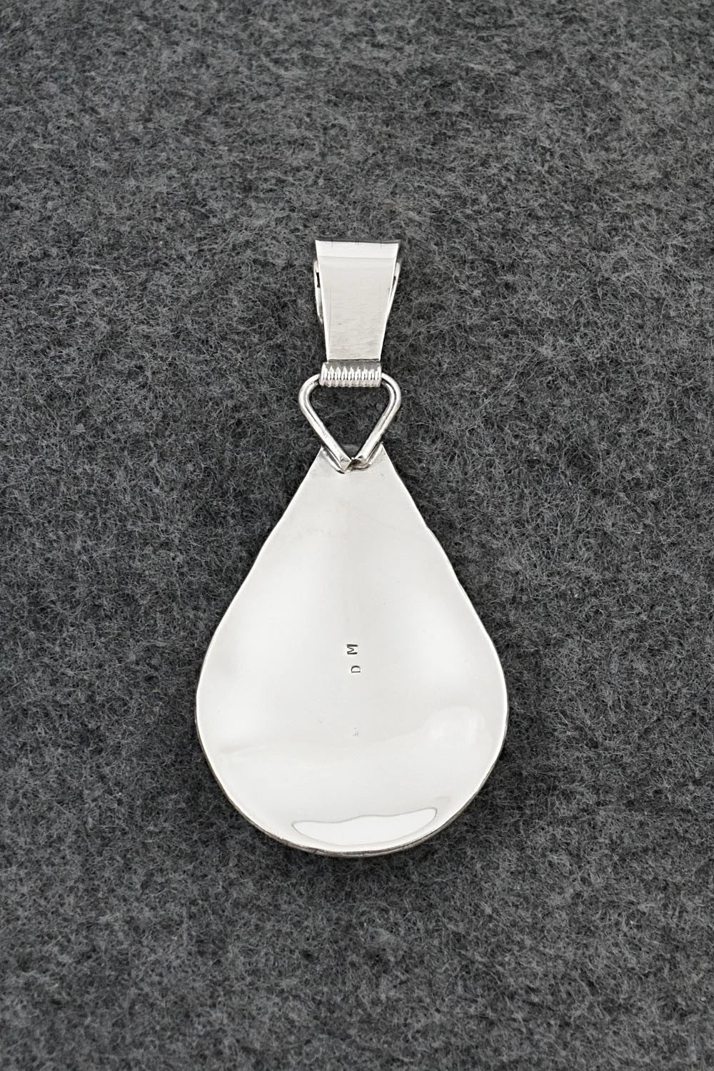 Turquoise & Sterling Silver Pendant - Darrell Morgan