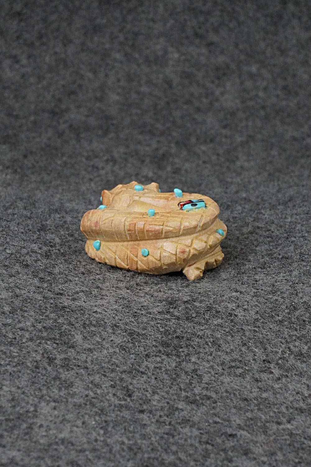 Rattlesnake Zuni Fetish Carving - Danette Laate