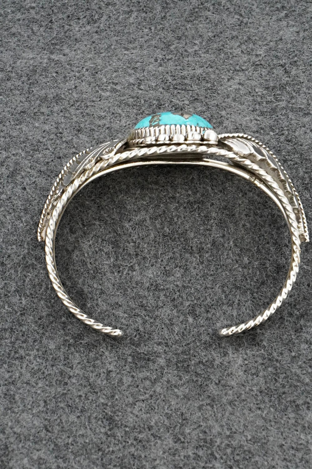 Turquoise & Sterling Silver Bracelet - Emerson Delgarito