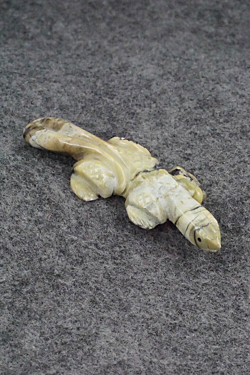 Lizard Fetish Carving - Albert Livingston