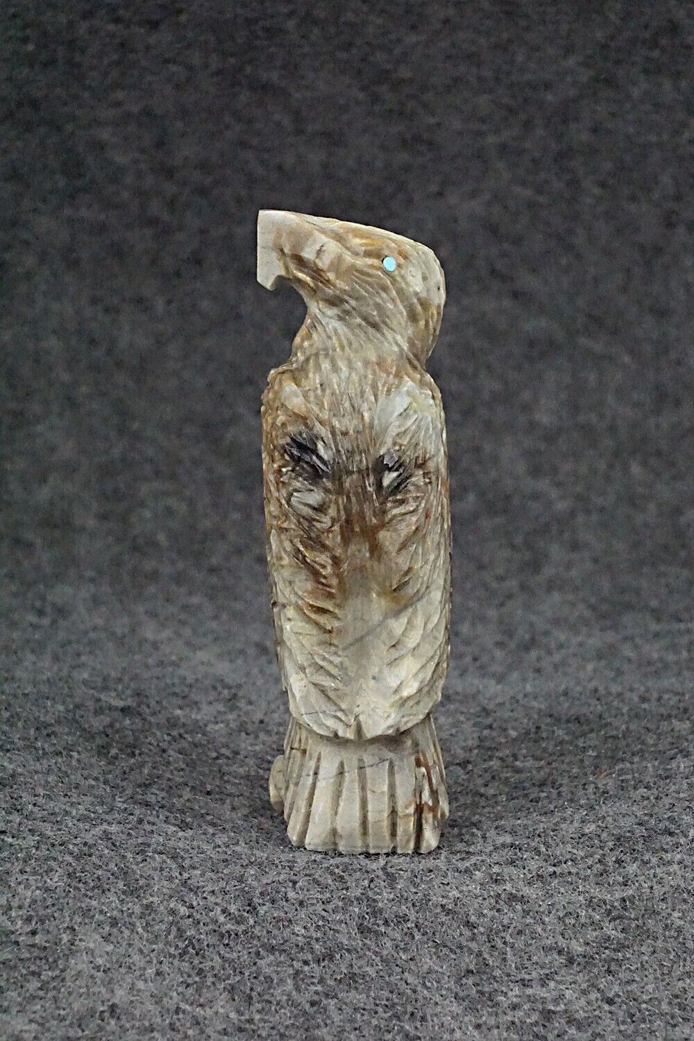 Eagle Zuni Fetish Carving - Tony Mackel