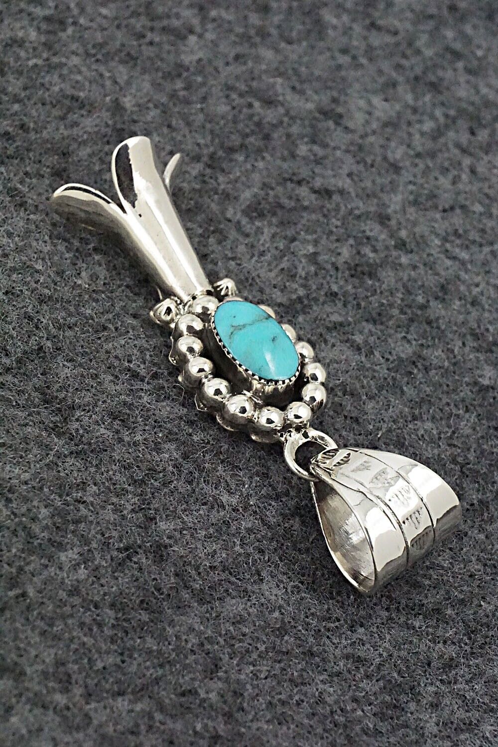 Turquoise & Sterling Silver Pendant - Patsy Lee