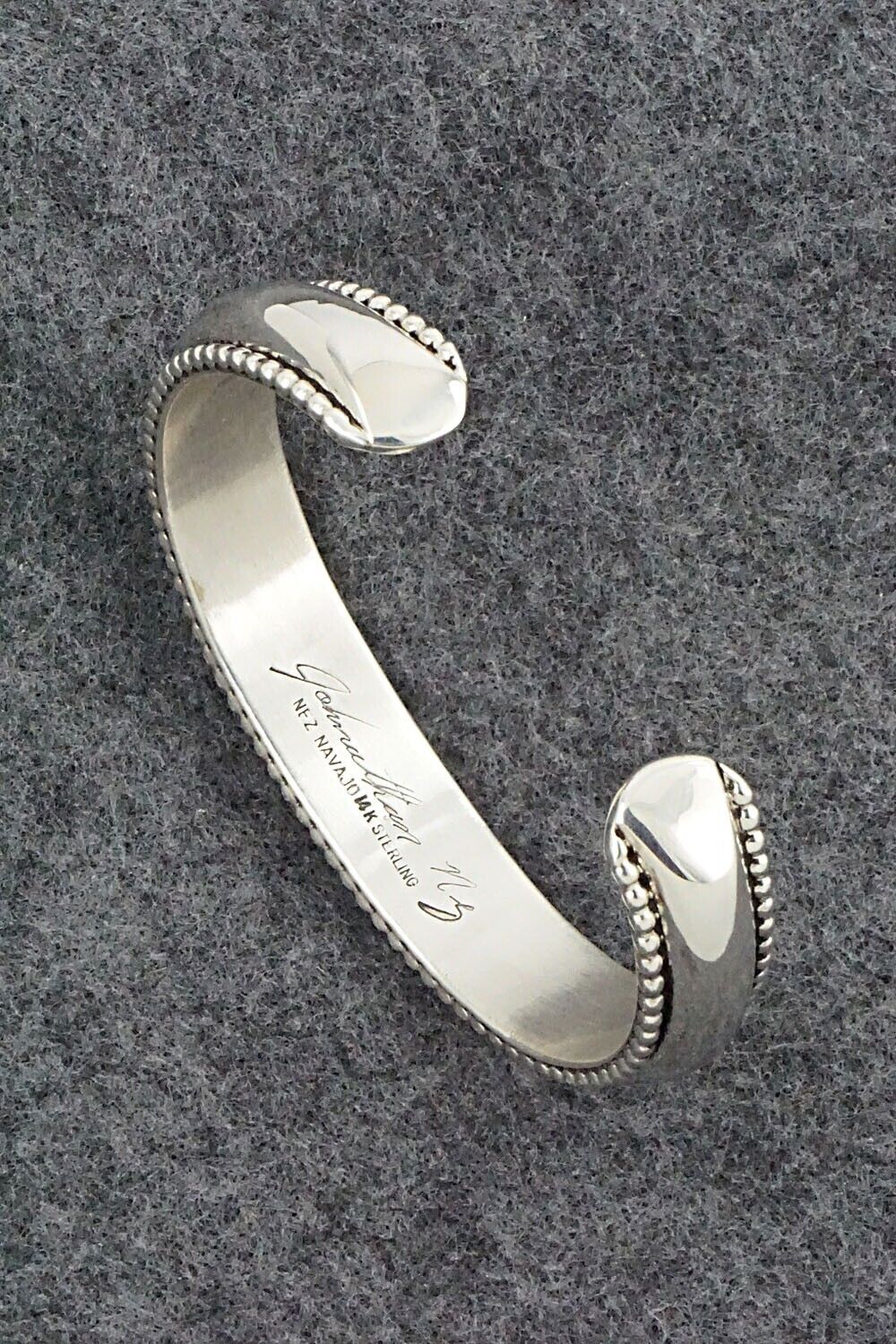 Sterling Silver & 14K Gold Bracelet - Jonathan Nez