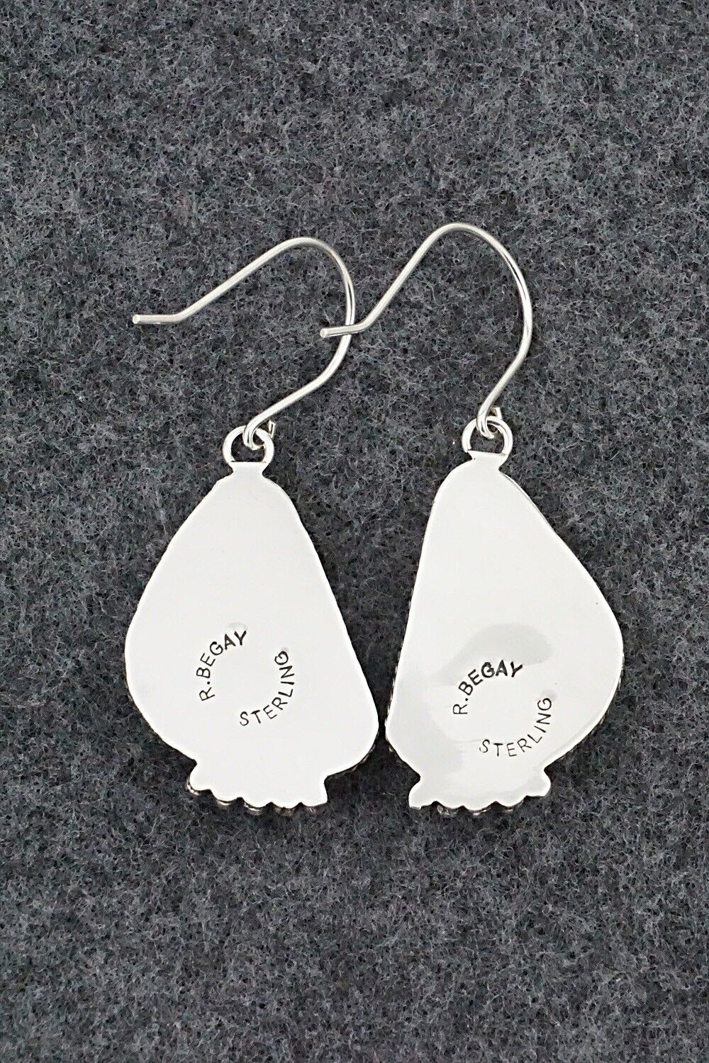 Turquoise & Sterling Silver Earrings - Rena Begay