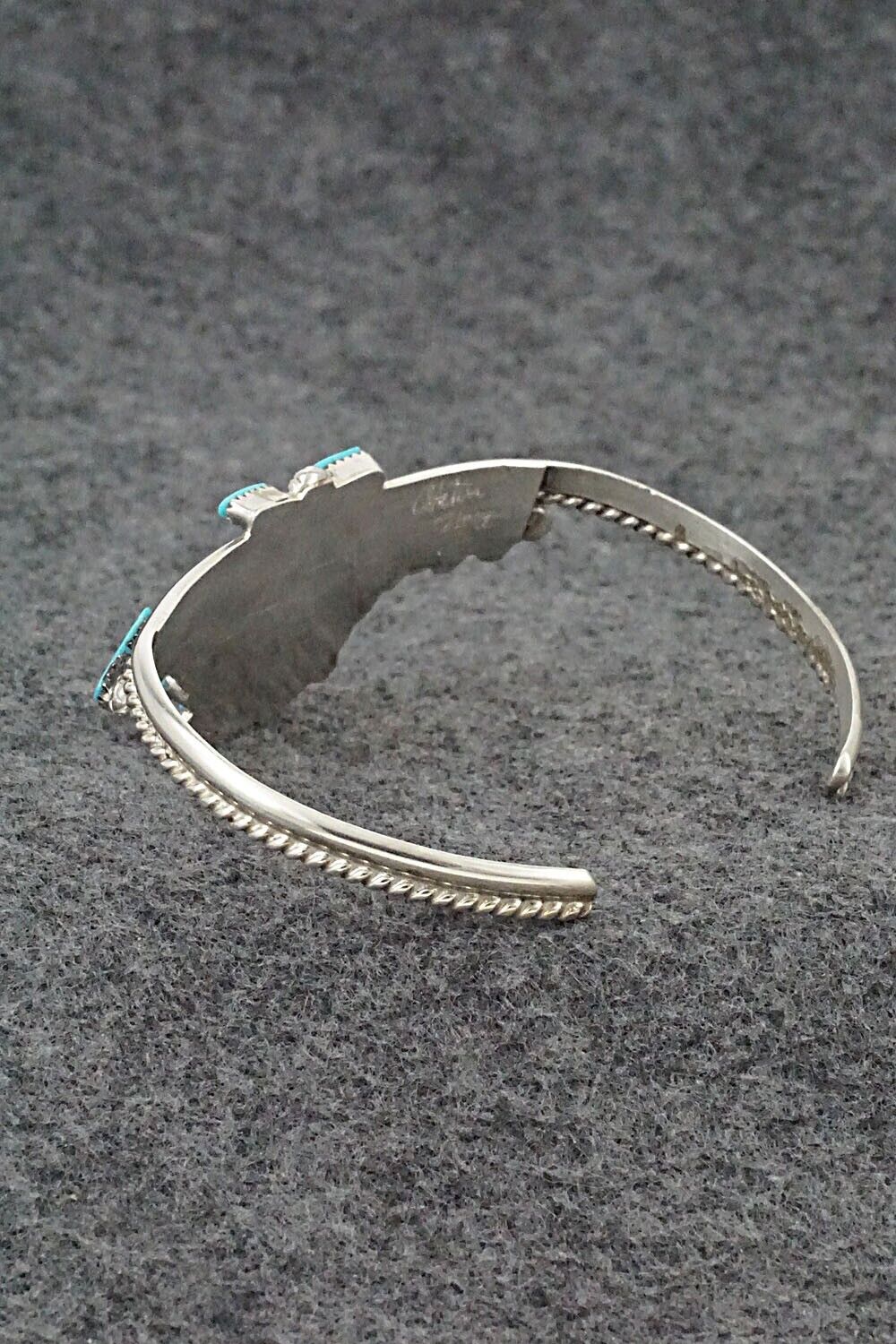 Turquoise & Sterling Silver Bracelet - Carlene Hattie