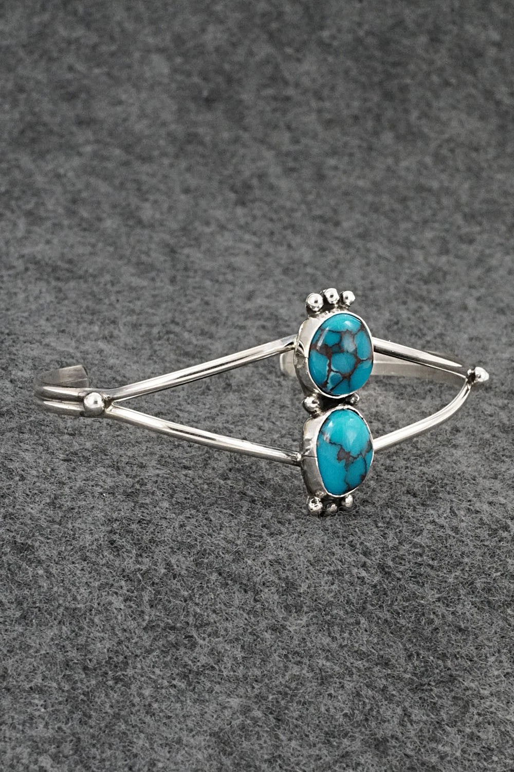 Turquoise & Sterling Silver Bracelet - Rena Begay