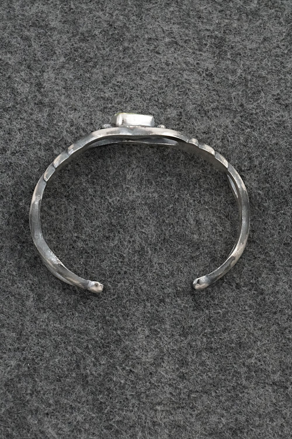 Turquoise & Sterling Silver Bracelet - Harrison Bitsue
