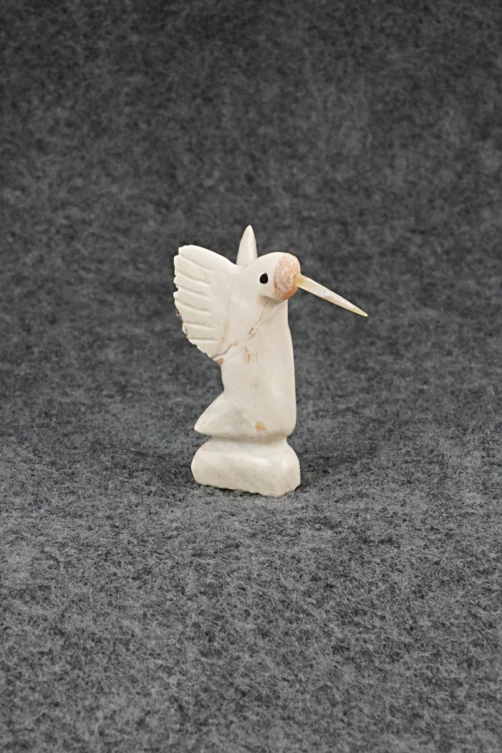Hummingbird Zuni Fetish Carving - Justin Red Elk