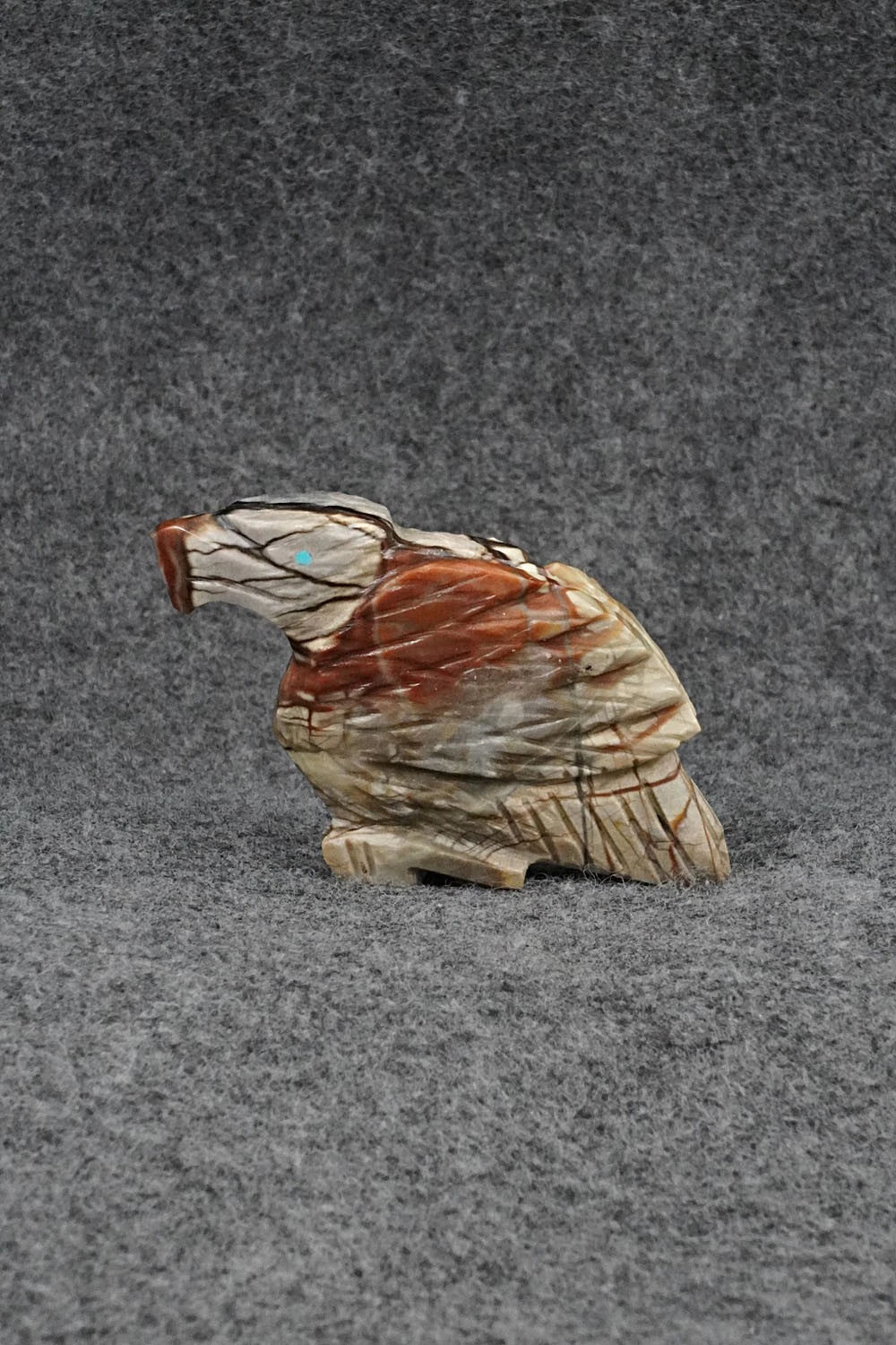 Eagle Zuni Fetish Carving - Tony Mackel