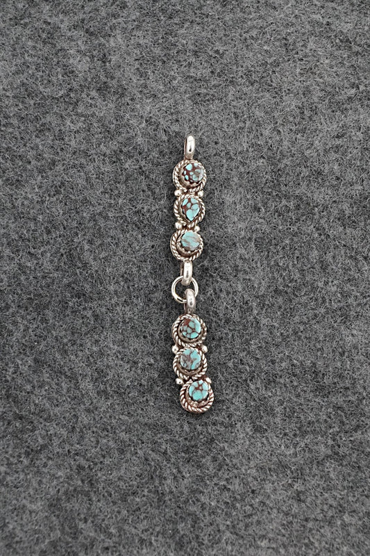 Turquoise & Sterling Silver Pendant - Jared Burns