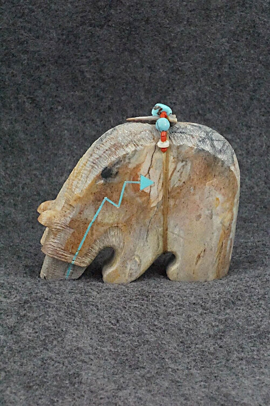 Bear Zuni Fetish Carving - Douglas Martza