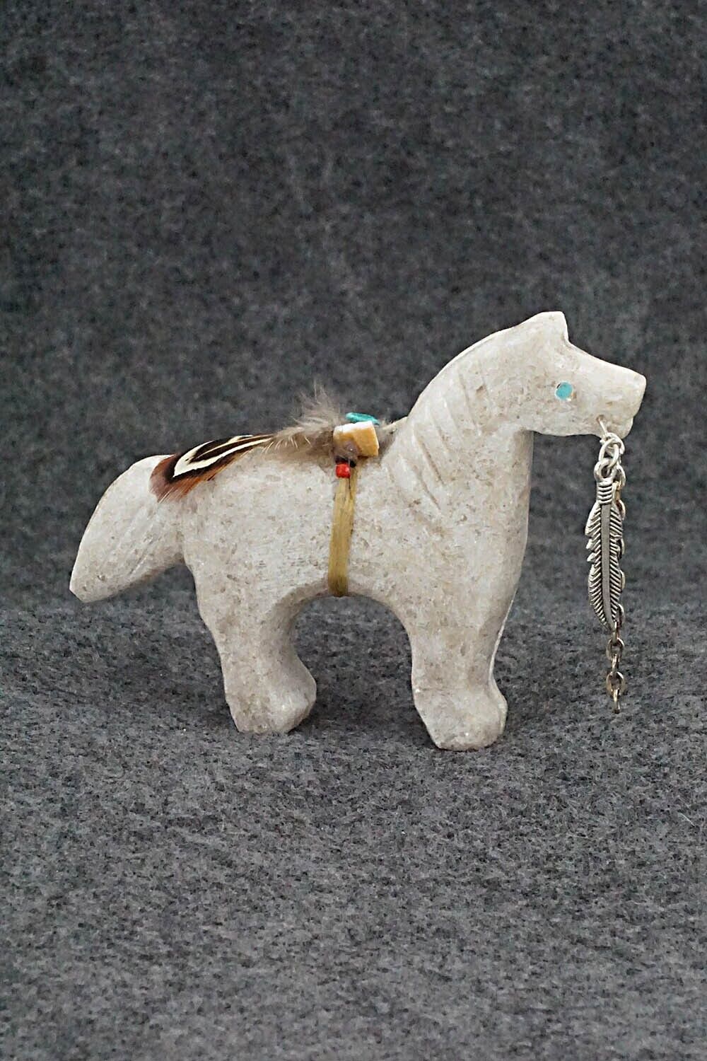 Horse Navajo Fetish Carving - Ben Livingston