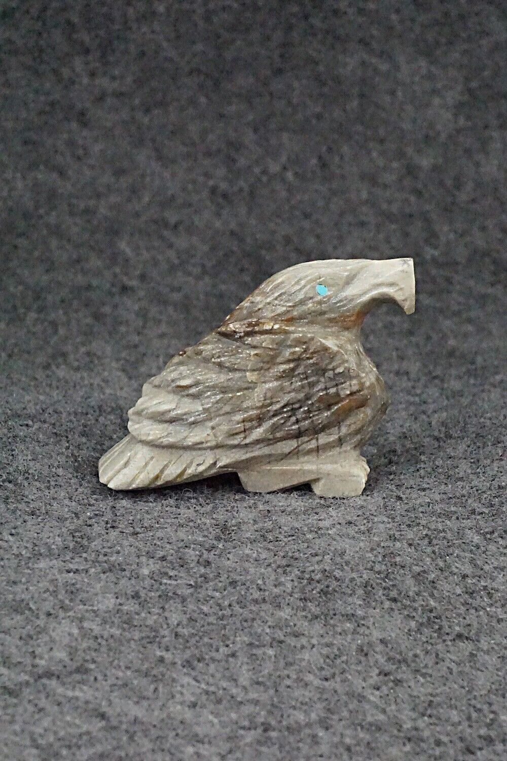 Eagle Zuni Fetish Carving - Tony Mackel