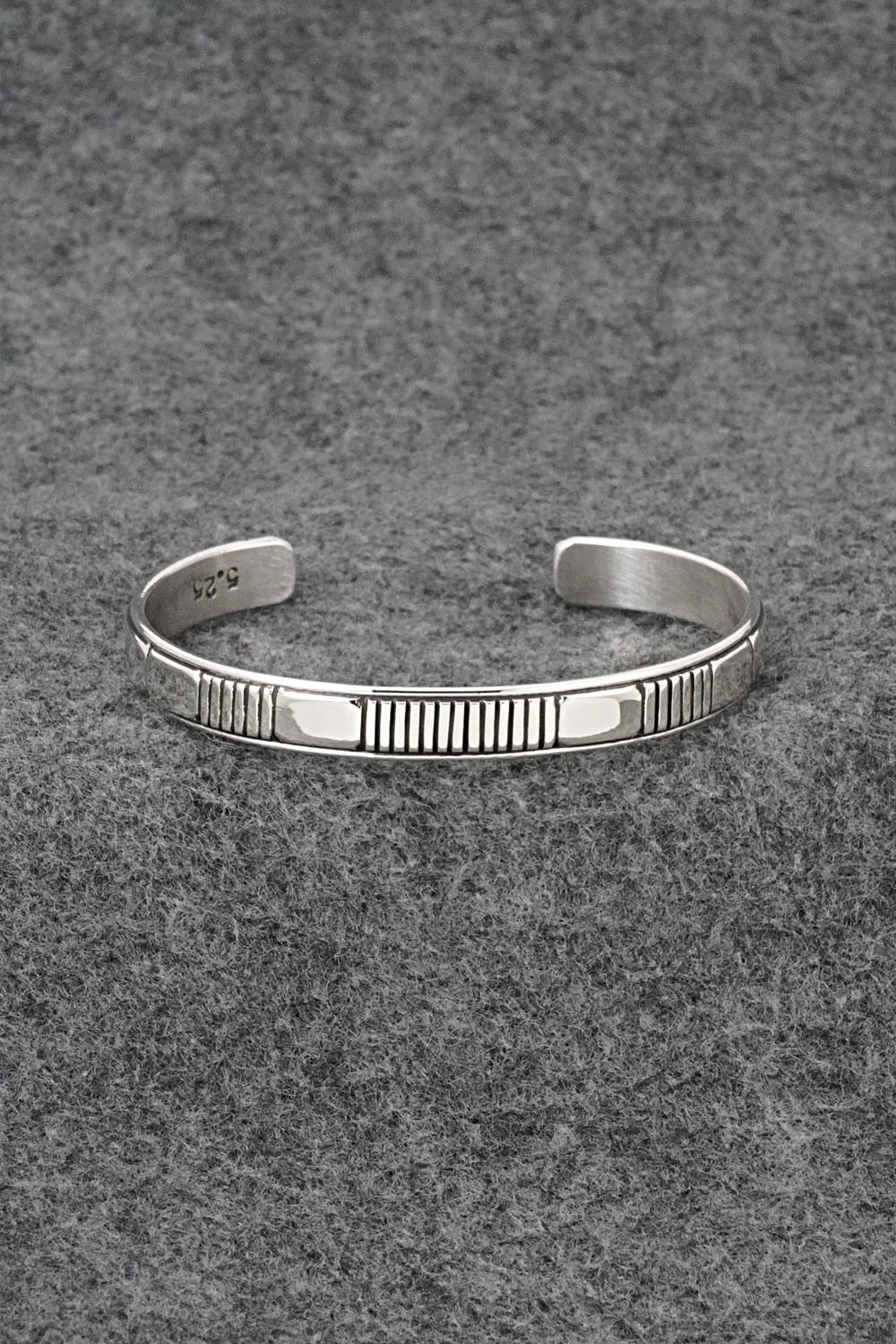 Sterling Silver Bracelet - Jonathan Nez