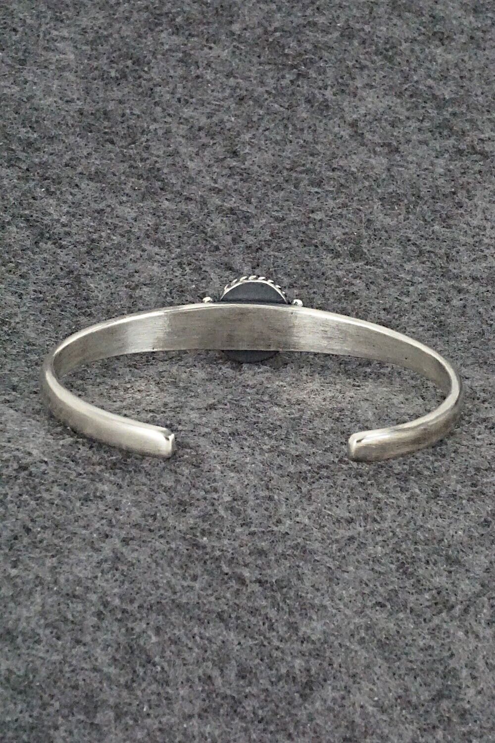 White Buffalo and Sterling Silver Bracelet - Raymond Coriz