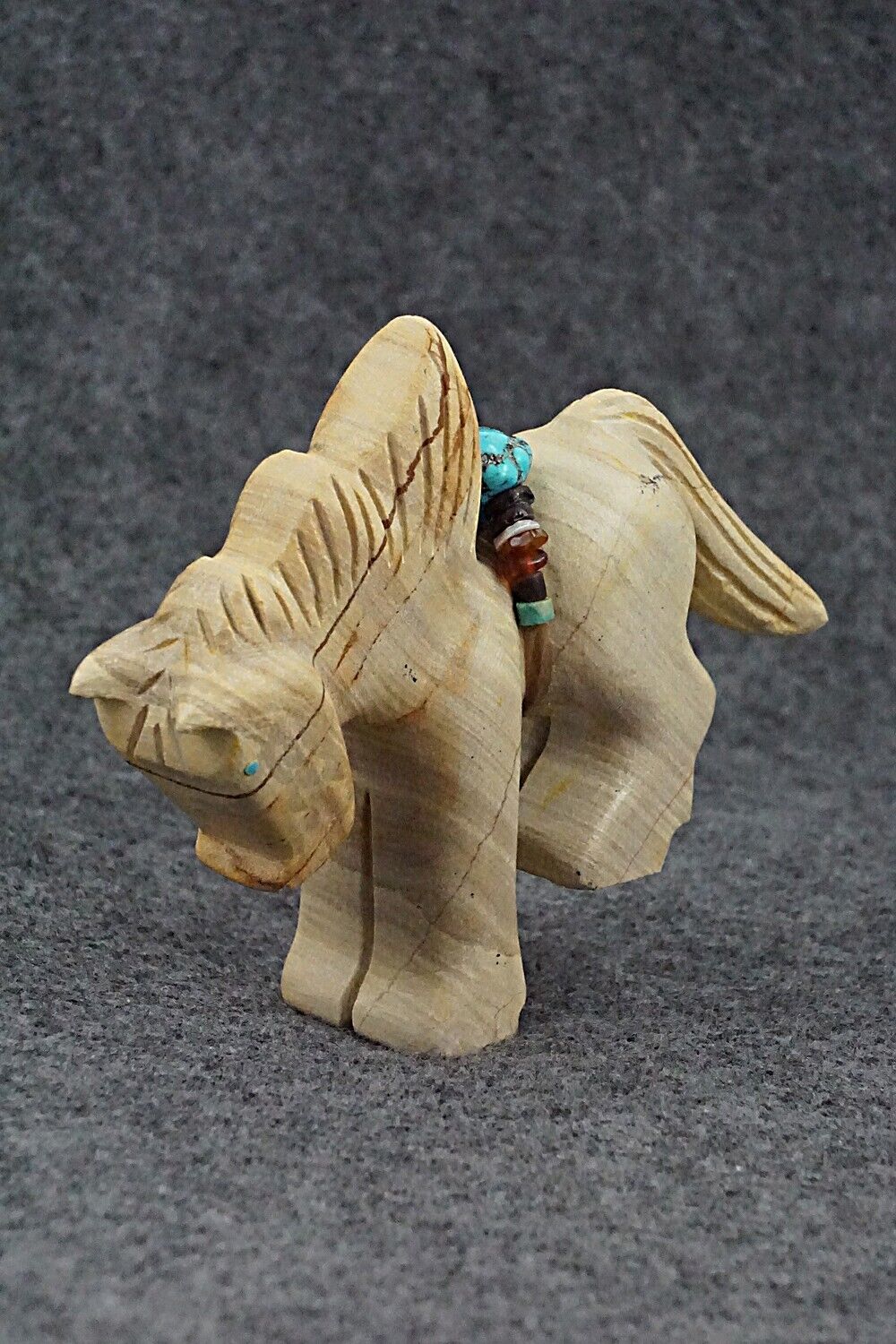 Horse Zuni Fetish Carving - Douglas Martza